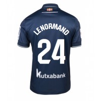 Real Sociedad Robin Le Normand #24 Bortatröja 2023-24 Korta ärmar